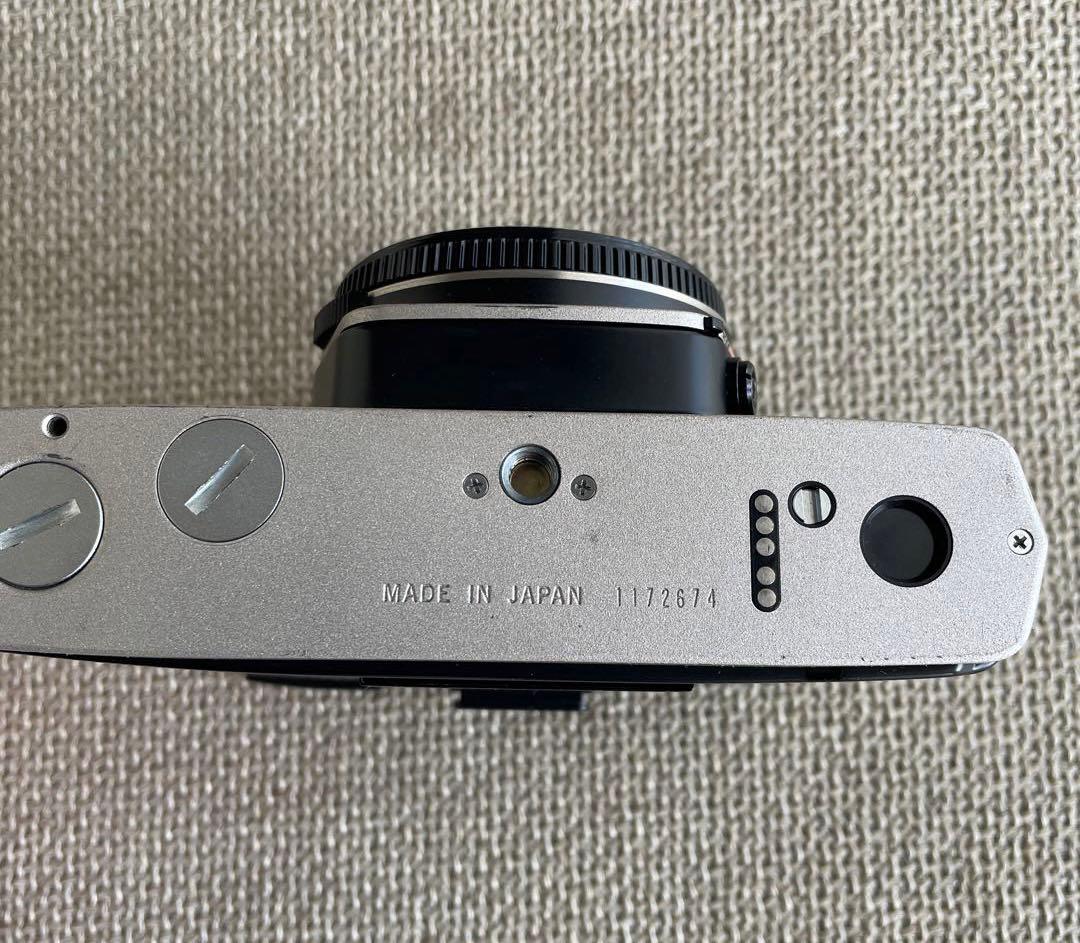 OLYMPUS OM-4 Ti チタンカラー　ボディ シャッター下りません