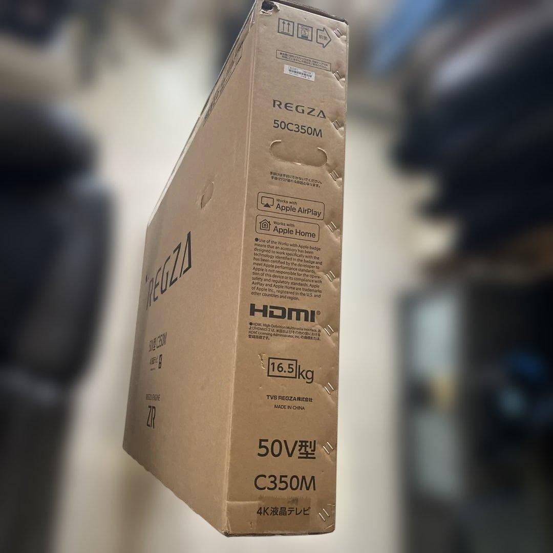 いけ REGZA 50V型 C350M 4K液晶テレビ