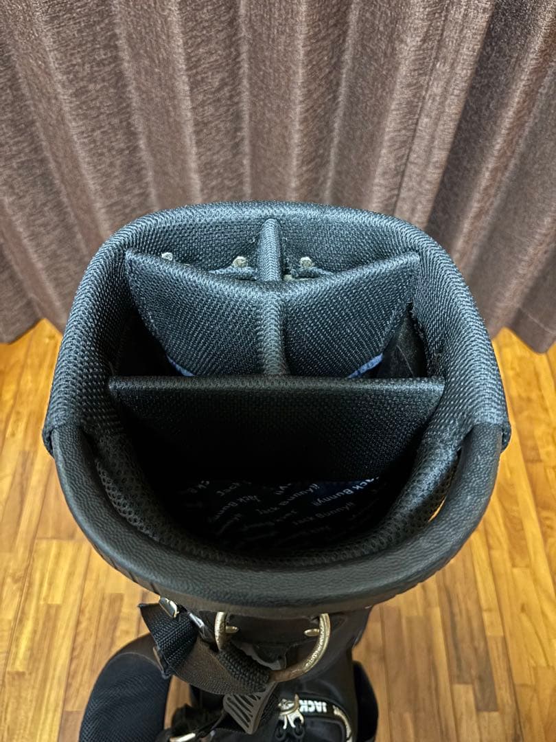 ジャックバニー キャディバック スタンドバック新品ネームプレート付き