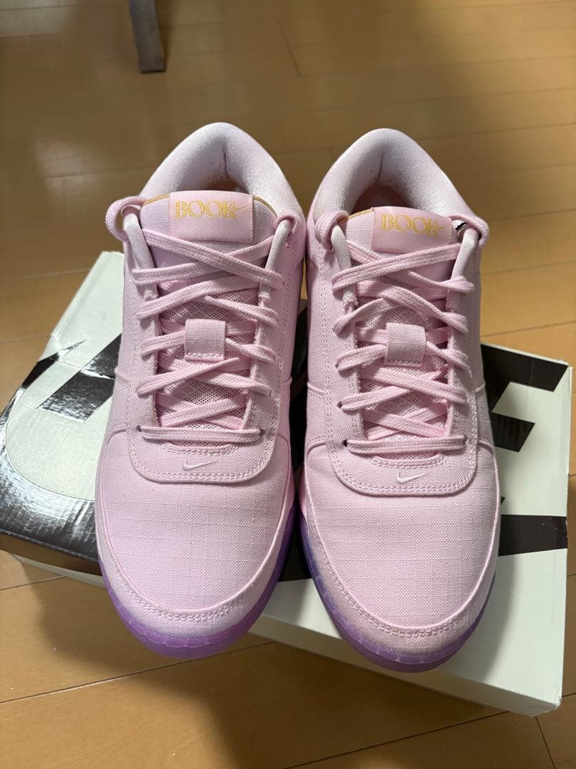 NIKE ナイキ　Book1 ブック1 サンライズ　27cm バッシュ　ピンク