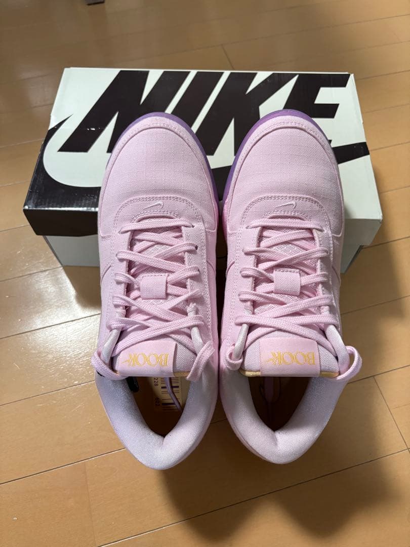 NIKE ナイキ　Book1 ブック1 サンライズ　27cm バッシュ　ピンク