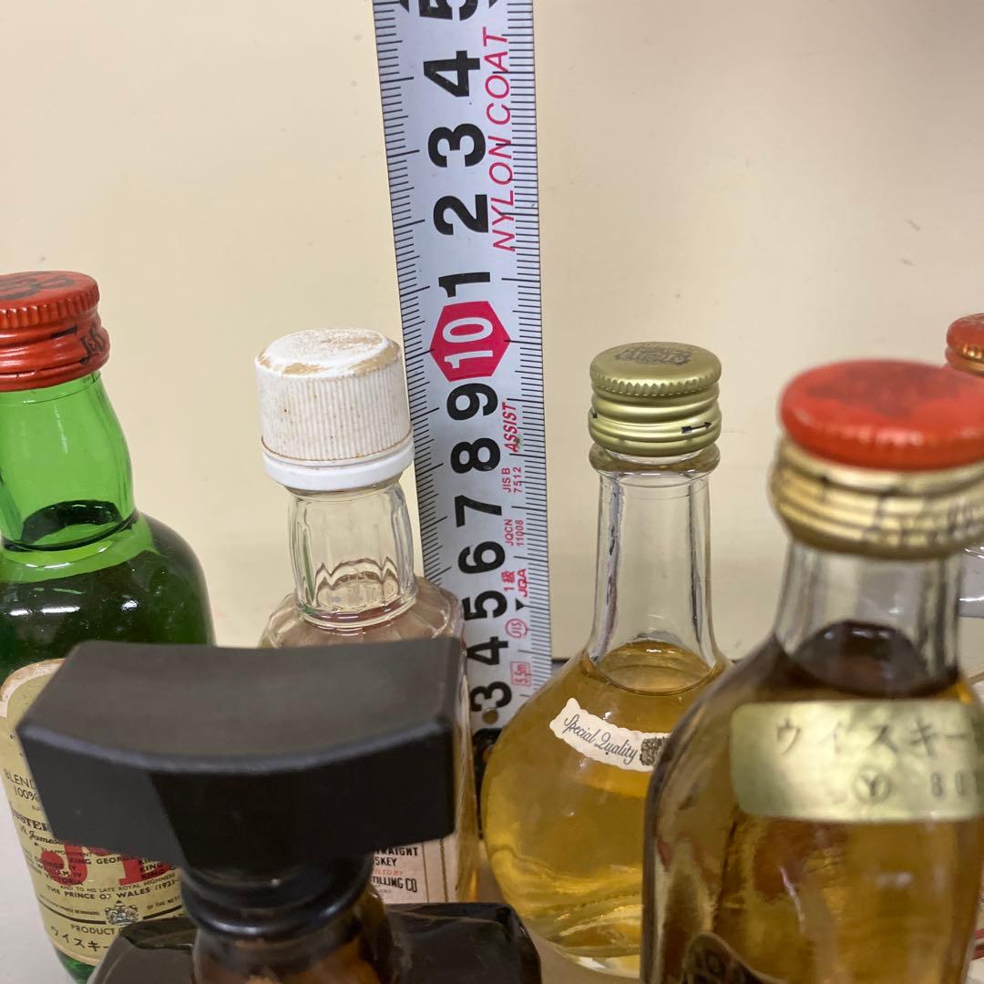 E-壁 ミニボトル 古酒 ウイスキー ジン まとめ売り 11本セット J&B