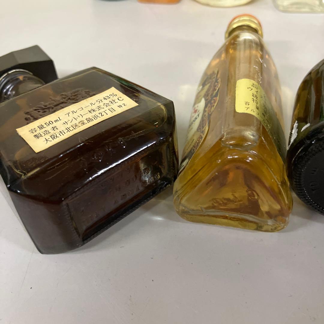 E-壁 ミニボトル 古酒 ウイスキー ジン まとめ売り 11本セット J&B