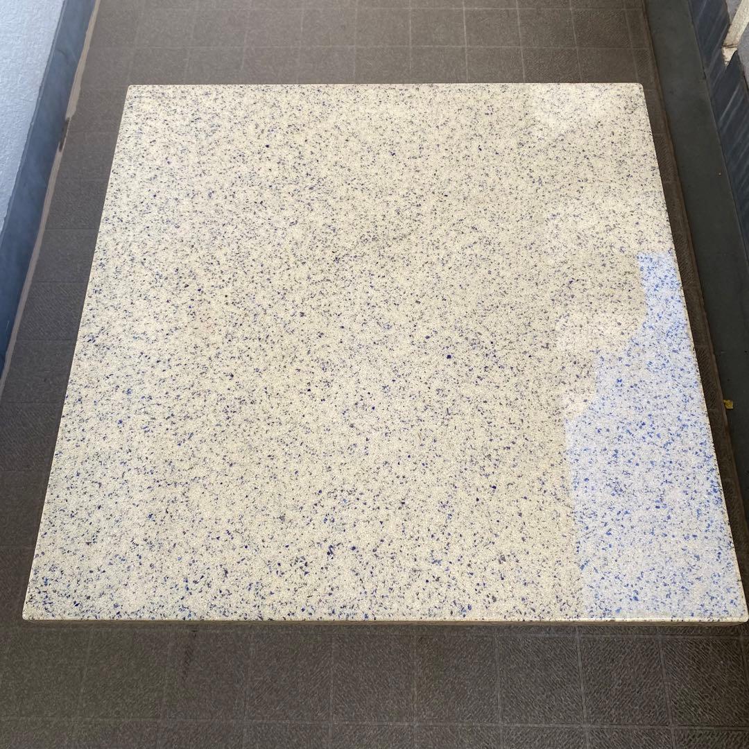 大理石調 スナックテーブル センターテーブル 60×60 ヴィンテージ