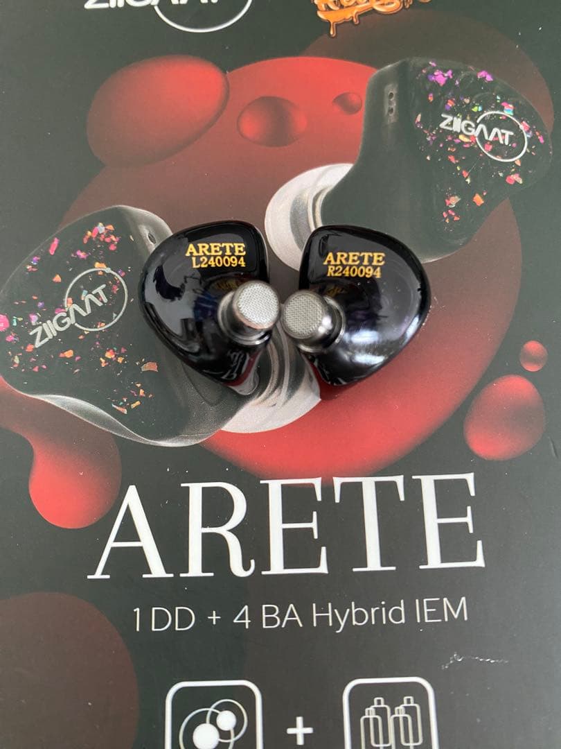 イヤホン ZiiGaat Fresh Reviews Arete