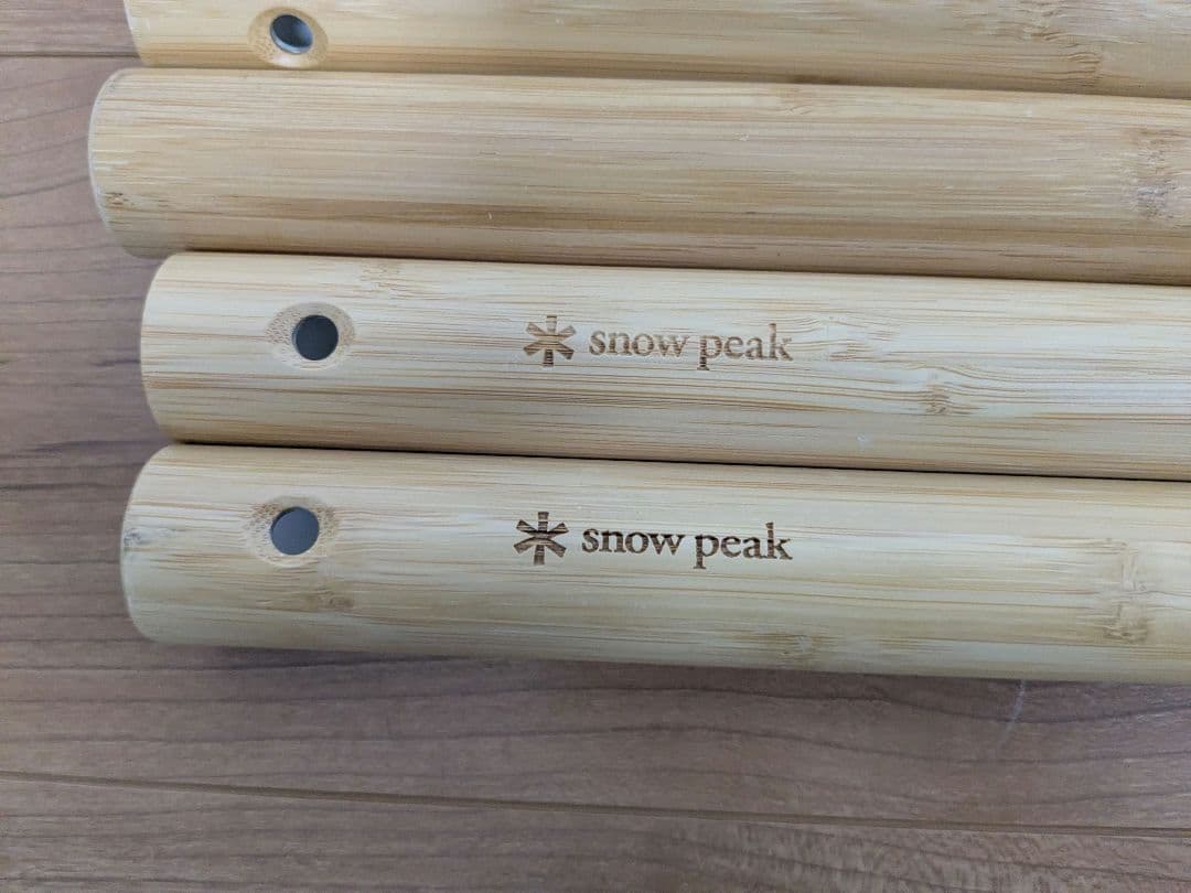  peak(スノーピーク)　ウッドポール280cm　2本セット