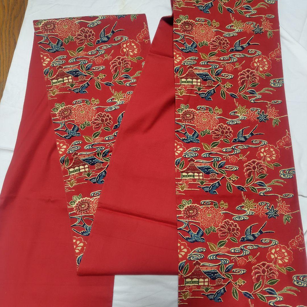 名古屋帯　紅型　逸品