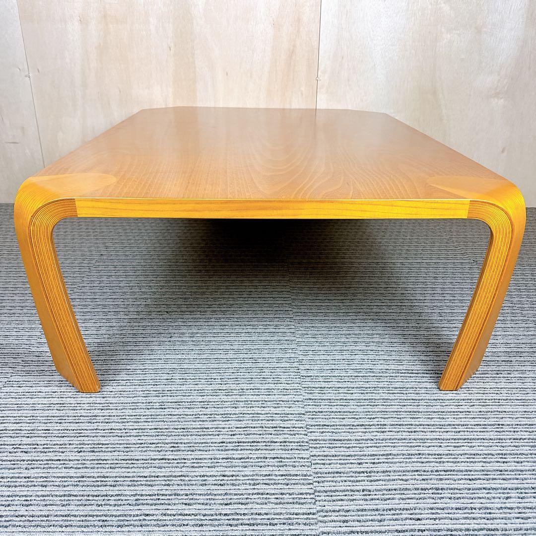 美品 天童木工 ローテーブル 乾三郎 座卓 106×75.5×33.5 引取割有