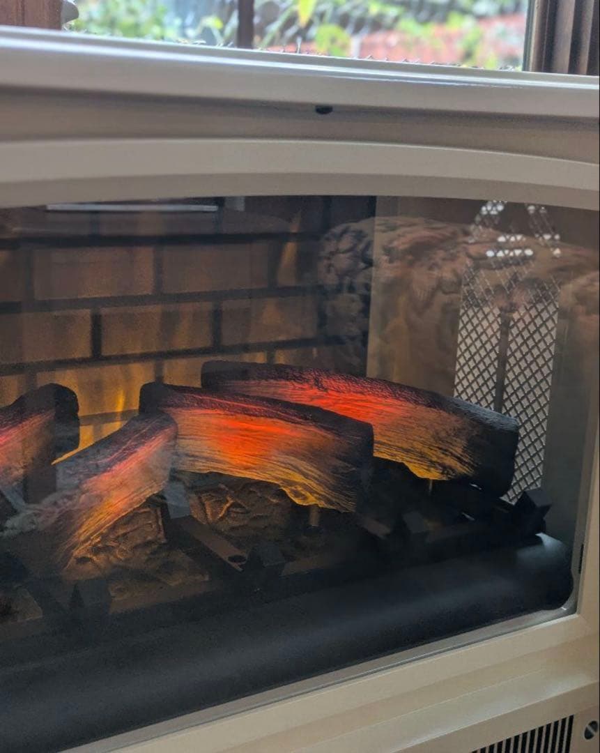 Duraflame アメリカ暖炉風電気温風機 暖炉型ファンヒーター