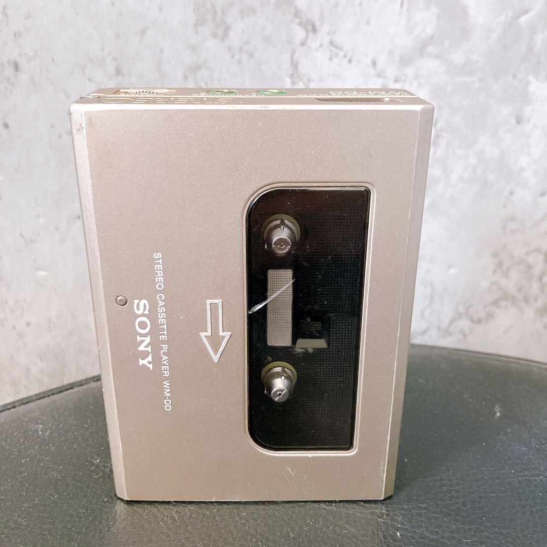 【希少・再生確認済み】ソニー カセットプレーヤー WM-DD