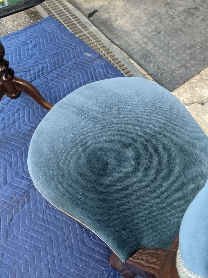 イタリア製　象嵌細工　サイドテーブル　コーヒーテーブルチェアセット　アンティーク