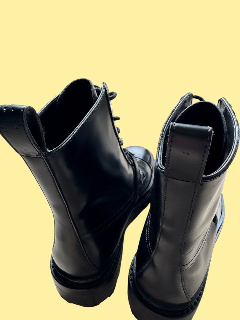 エルメス ショートブーツ ファンク 36(23cm) ケリー シルバー金具