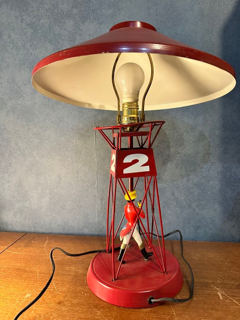 ヴィンテージ　Johnnie Walker ジョニーウォーカー ランプ　照明