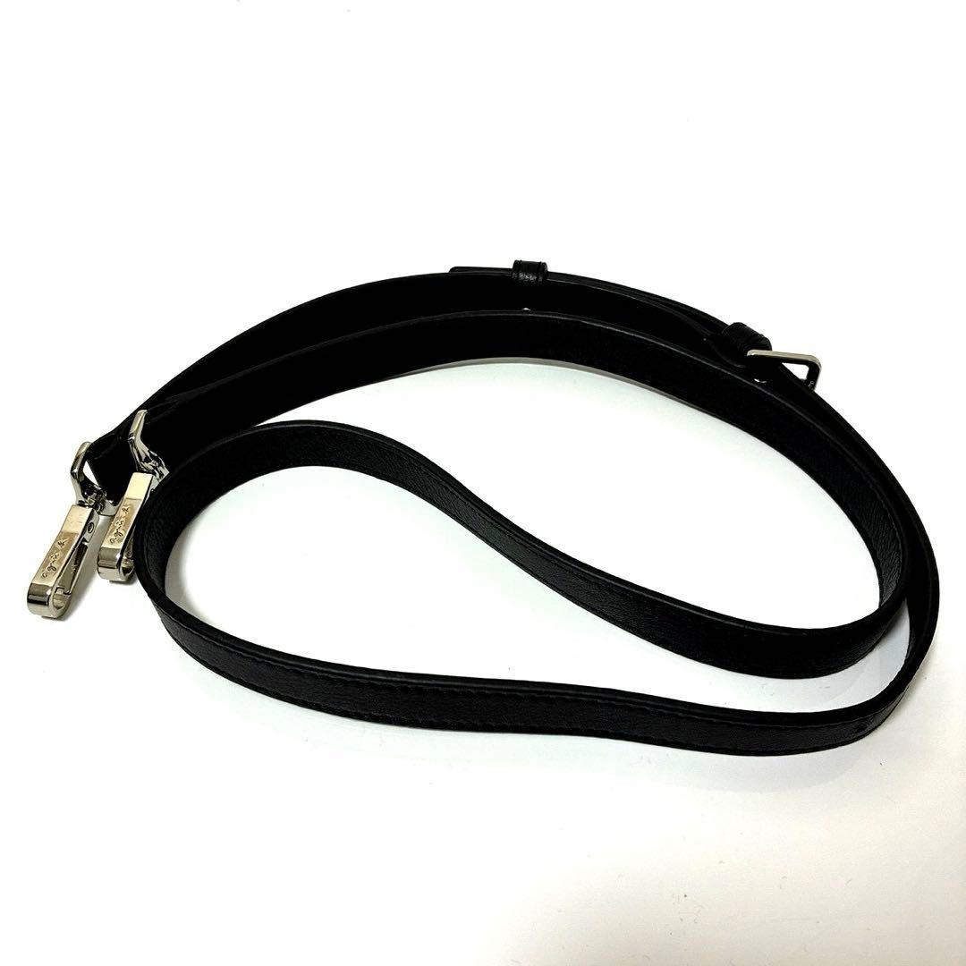 美品　アニエスベー　マリオン 2way サークルバッグ ハンド　黒