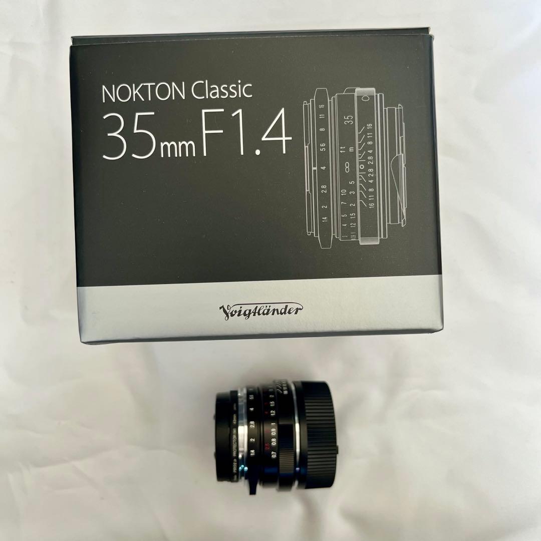 NOKTON classic 35mm F1.4 II SC VM (箱付き)
