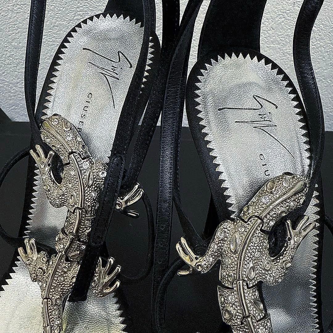 今月まで ジュゼッペザノッティ ヒールサンダル