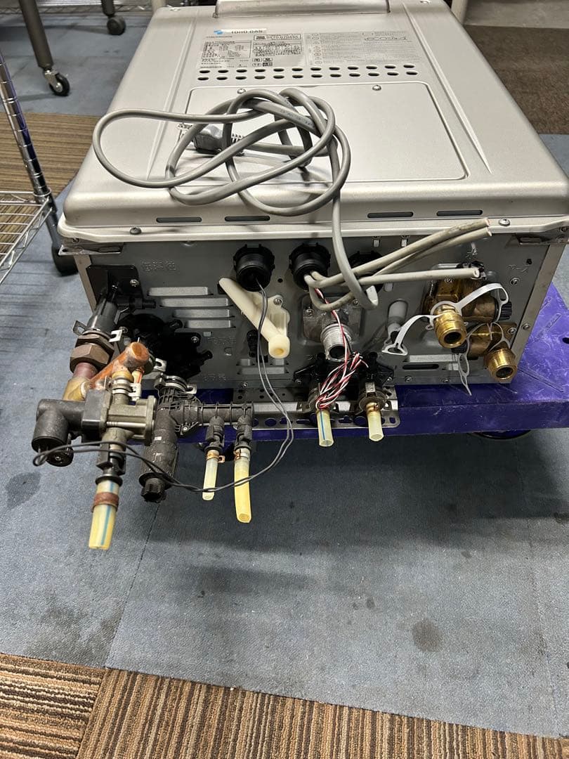 東邦ガス エコジョーズ　給湯器　床暖房対応　2023年式　動作品　リモコン付き