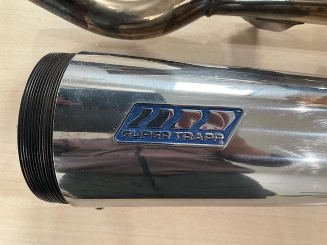 YAMAHA VMAX1200用SUPER TRAPP ステンレスマフラー