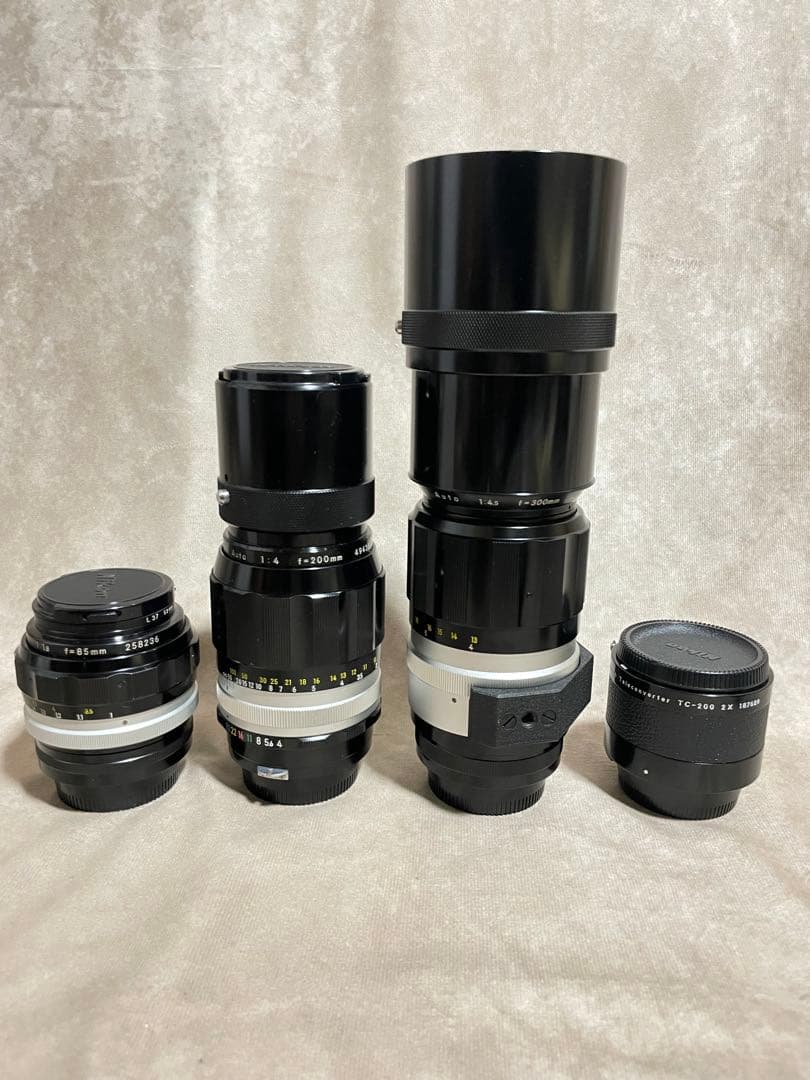 Nikon F-2 DP-1+Nikkor Auto 50 完動美品フルセット