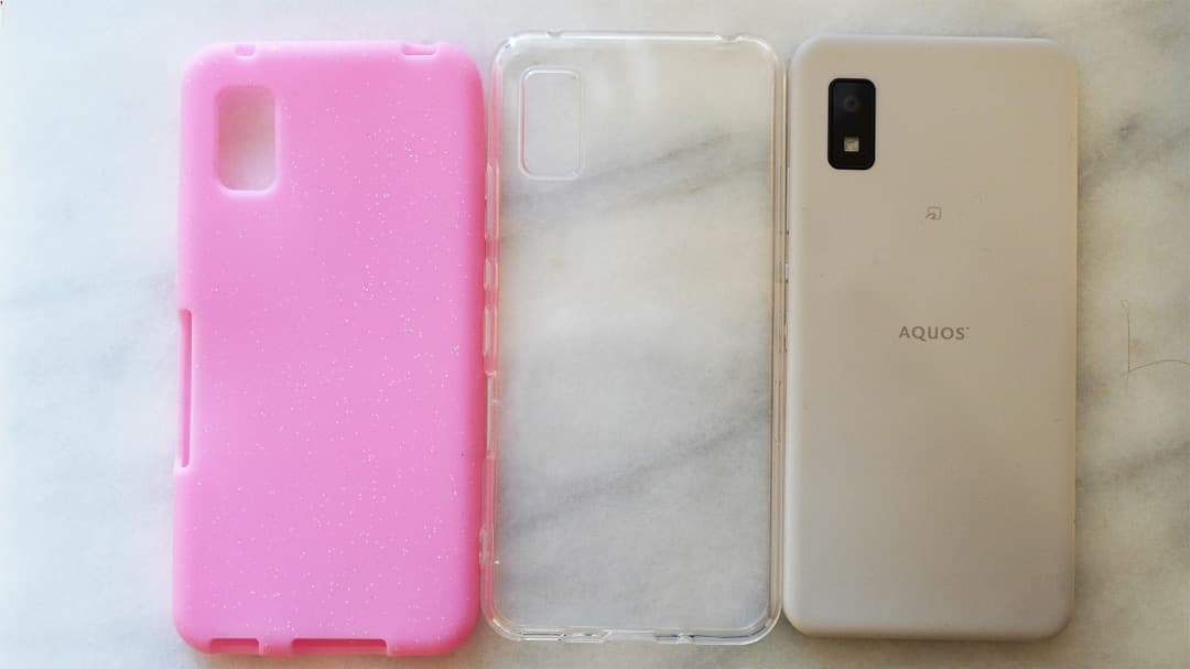 未使用カバー付・アクオスウィッシュ1AQUOS wish64GB SIMフリー
