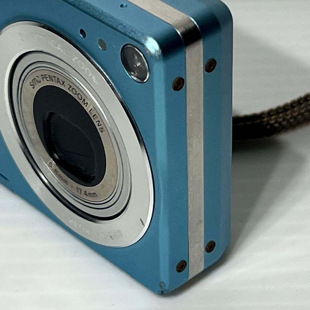 おまけ付き カシオ動作品CASIO EXILIM EX-Z40 ブルー水色