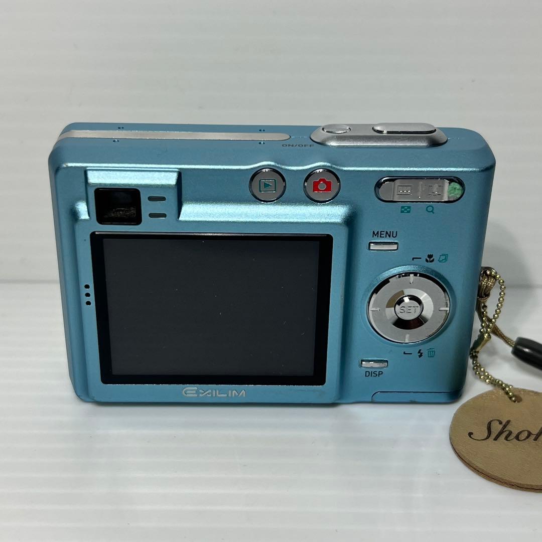 おまけ付き カシオ動作品CASIO EXILIM EX-Z40 ブルー水色