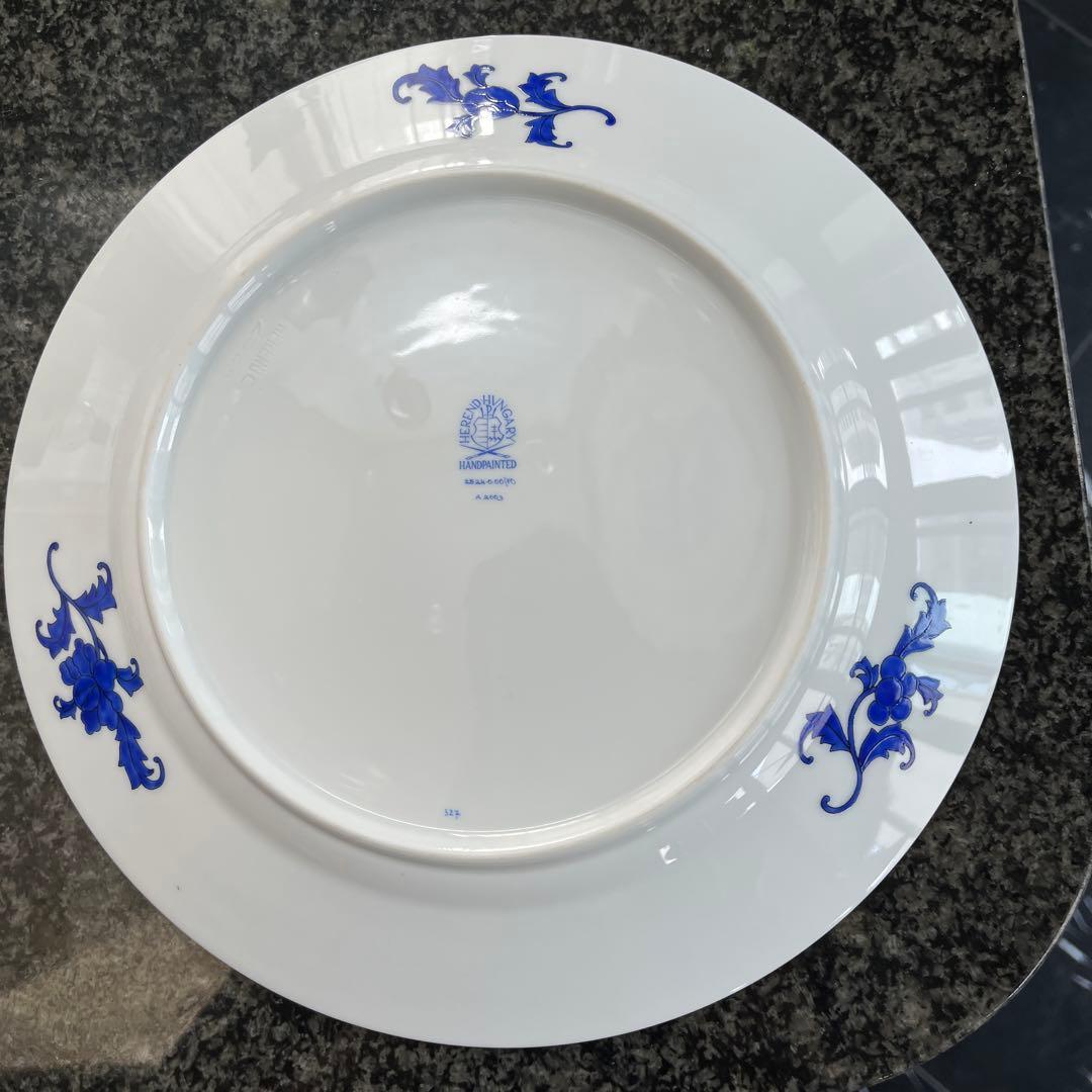 ヘレンド　シノワズリ　ポワッソン　皿