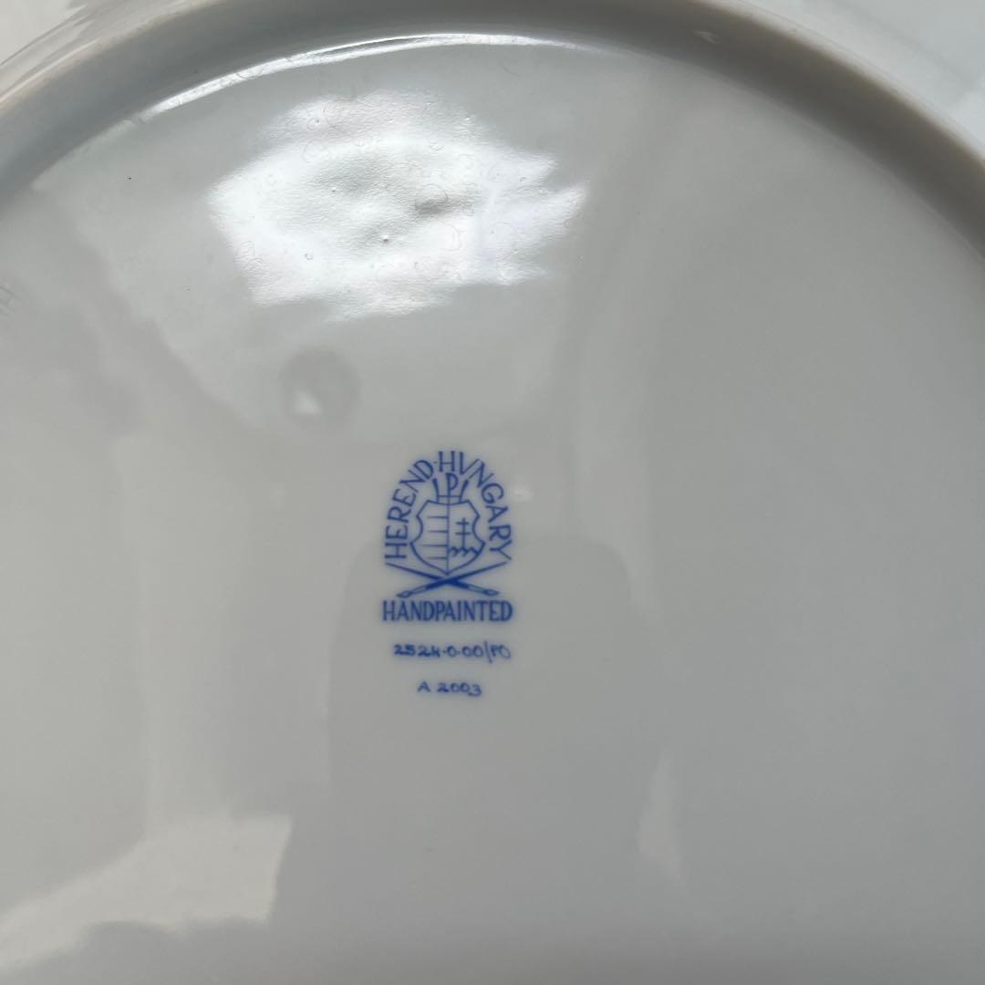 ヘレンド　シノワズリ　ポワッソン　皿