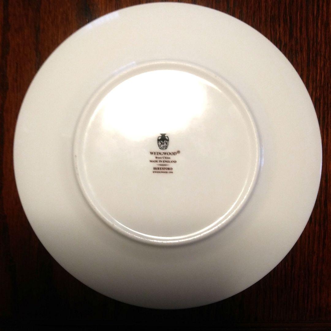 【美品】ウェッジウッド ベレスフォード ティーカップ＆プレート 2客セット