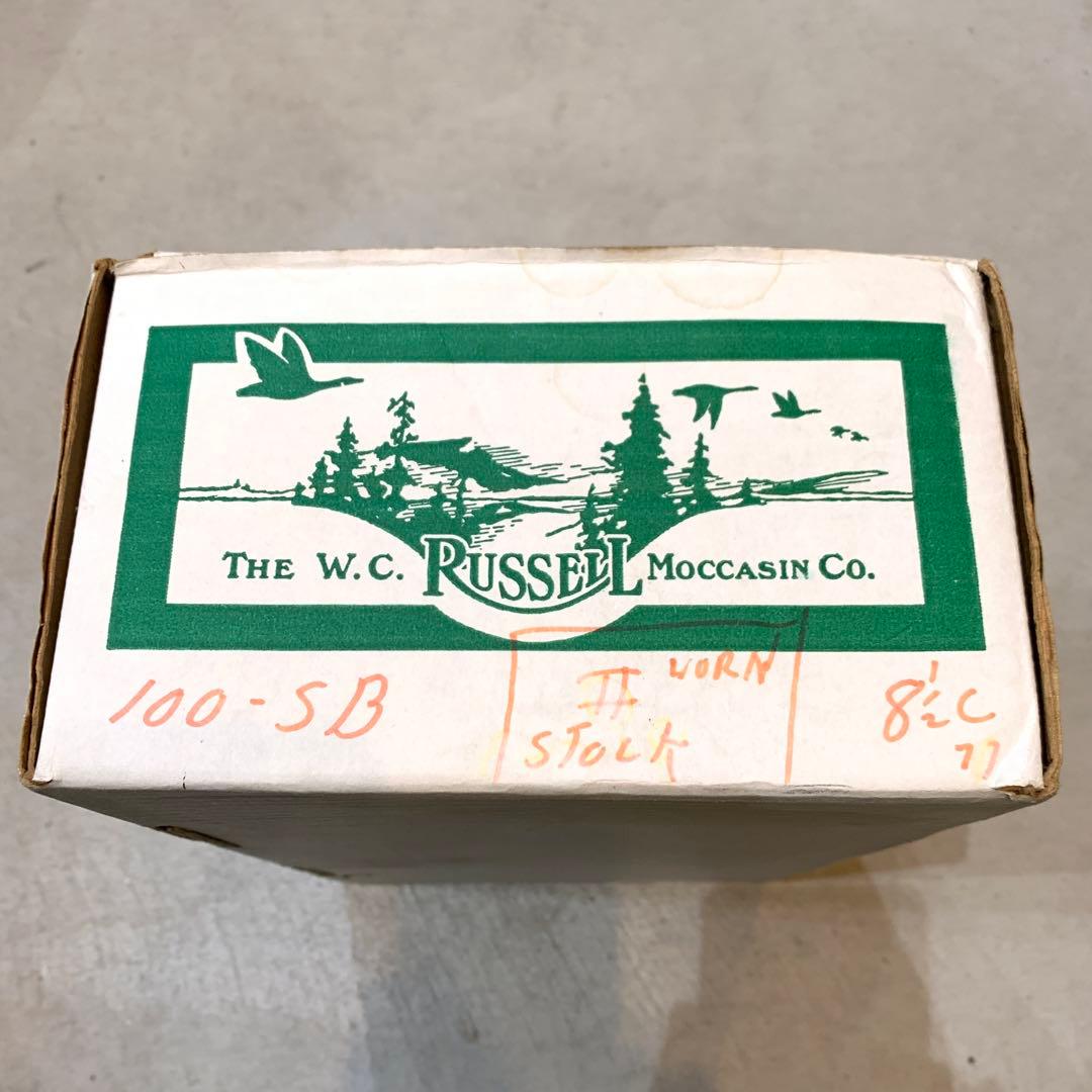 531962デッドストック☆Russell Moccasinデッキシューズ