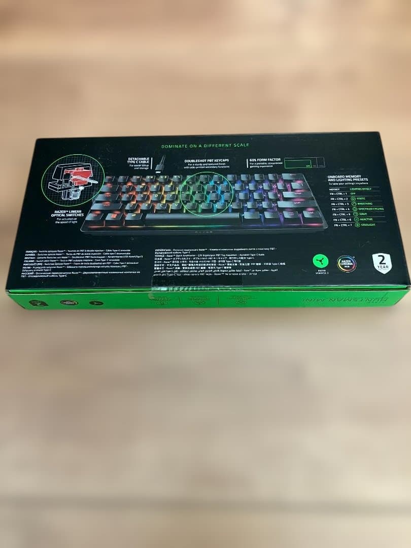 新品 Razer Huntsman Mini ゲーミングキーボード