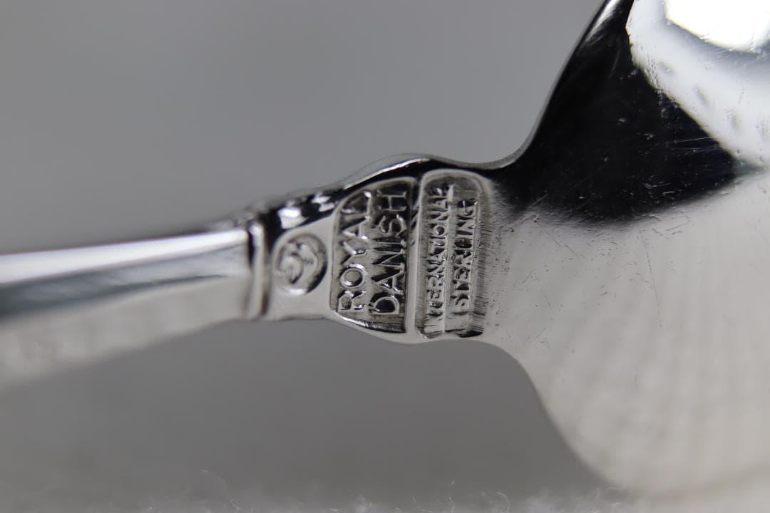 STERLING製コーヒースプーン2本組■インターナショナル■ロイヤルデニッシュ