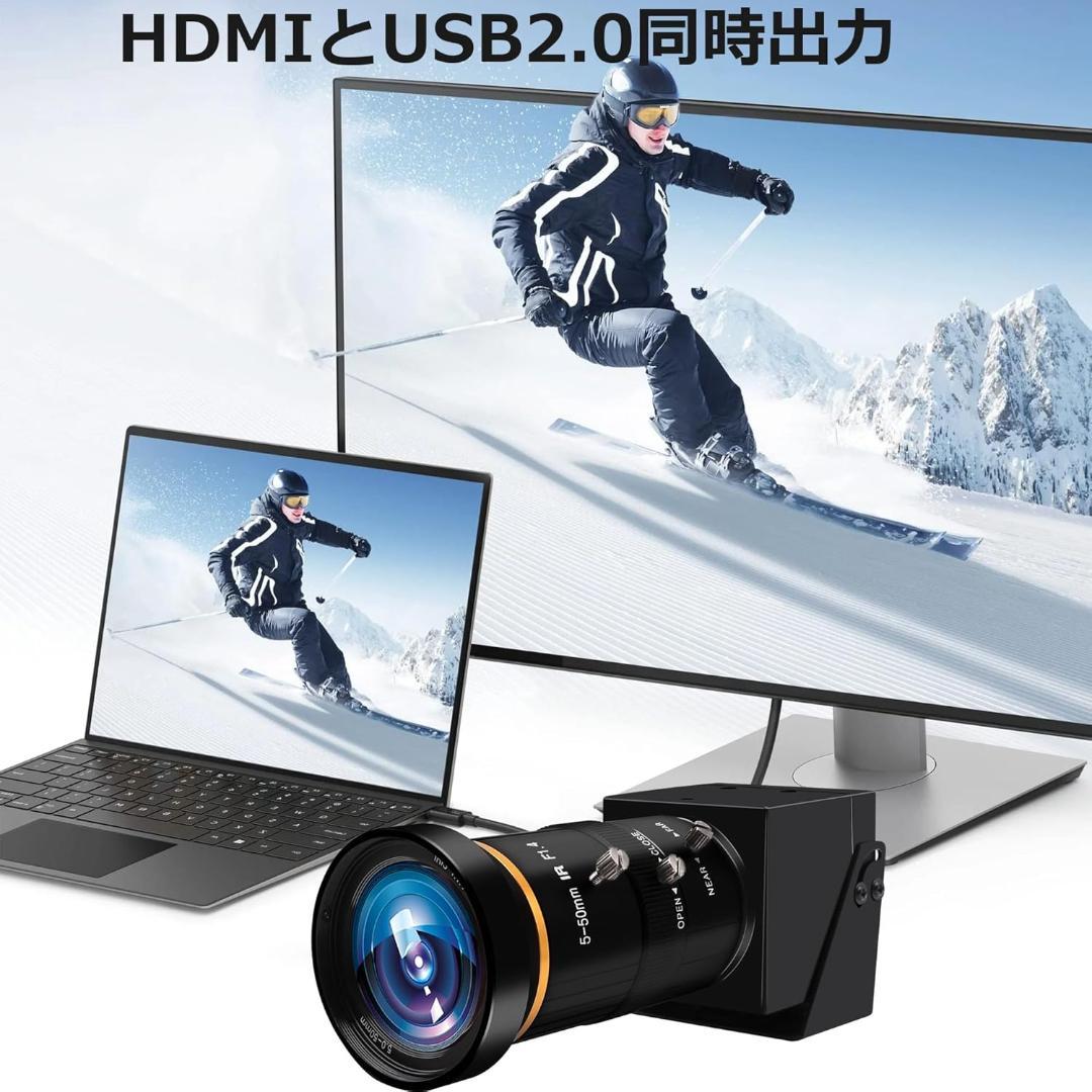 4K HDMI USB カメラ 10倍光学ズーム 新品未使用