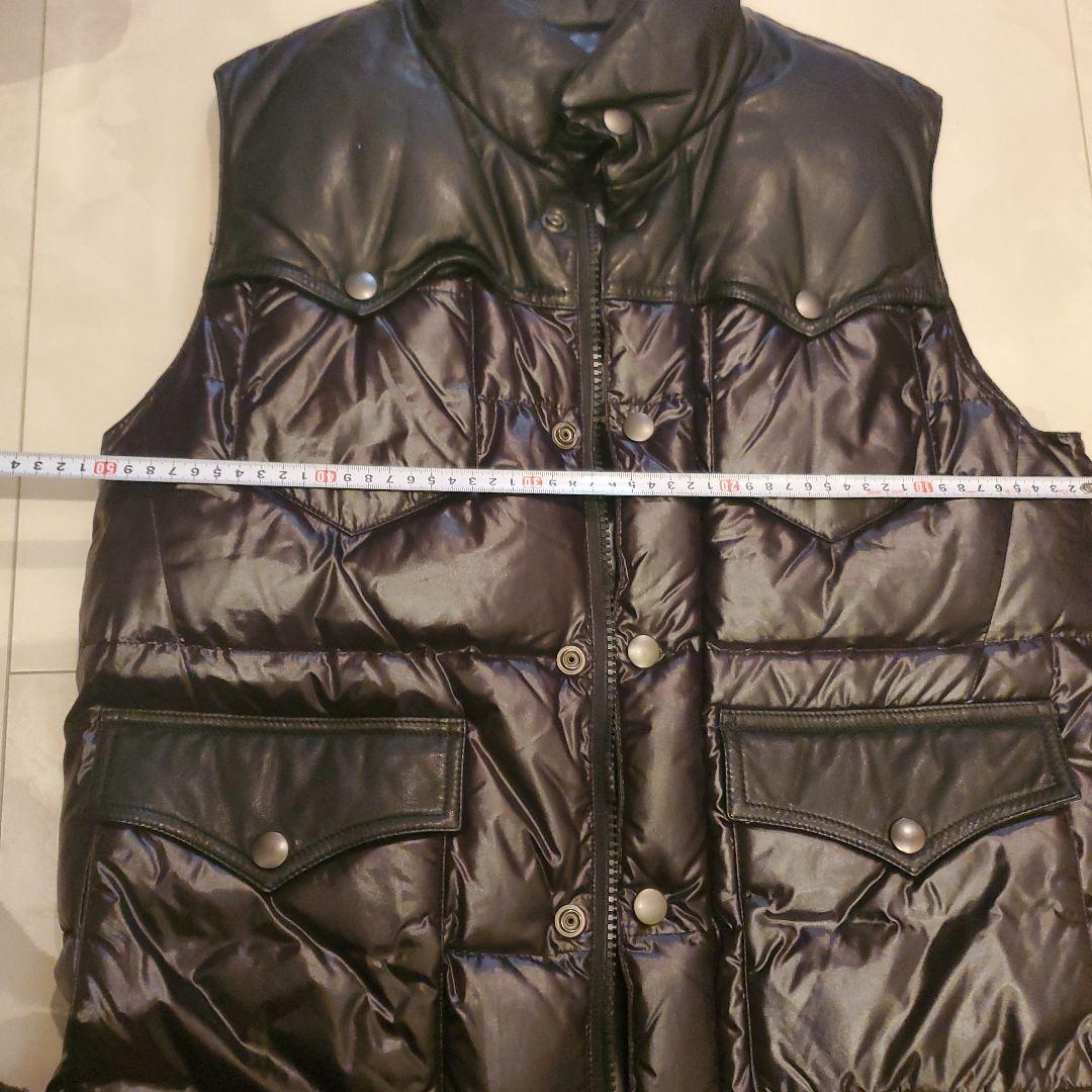 NUMBER (N)INE ブラック ダウンベスト