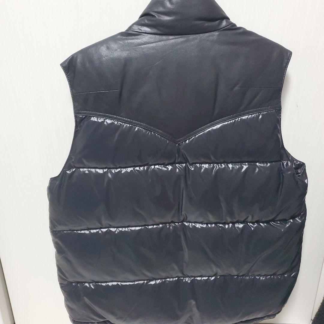 NUMBER (N)INE ブラック ダウンベスト