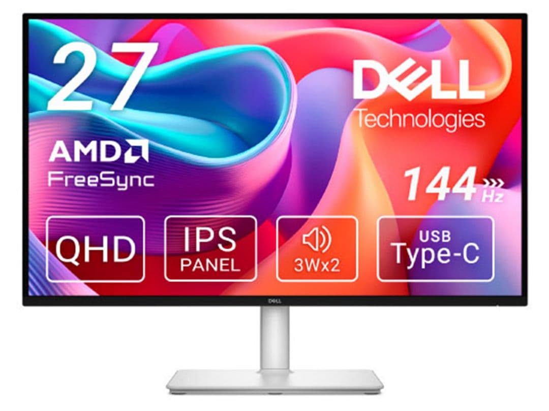 Dell 27インチWQHDモニター S2725DC 2025年モデル