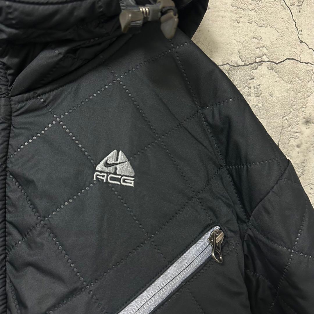 【超人気◎】NIKE ACG　キルティングジャケット　　刺繍　y2k　美品◎