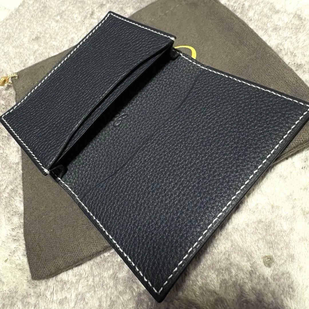 【新品】Cisei 名刺入れ ネイビー