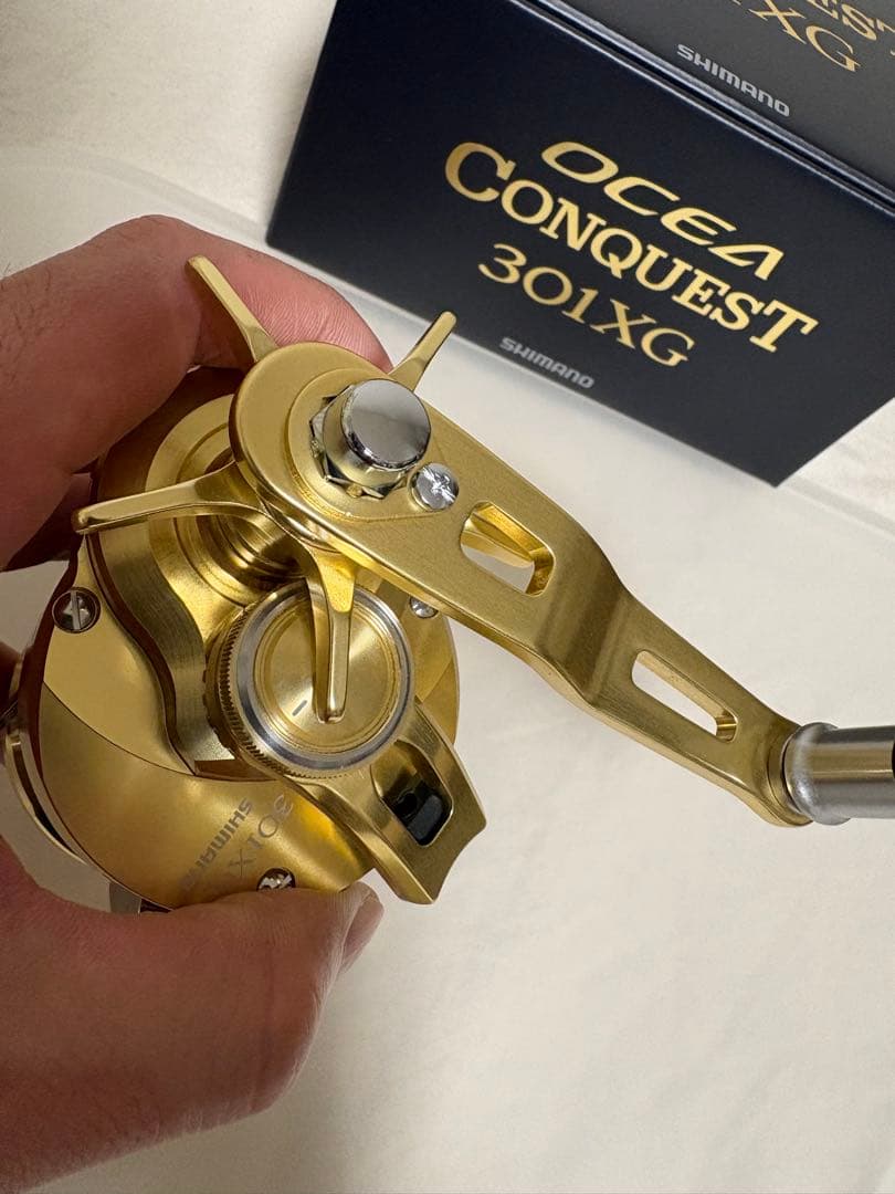 シマノ 22 オシアコンクエスト301XG 左巻き ベイトリール スロージギング