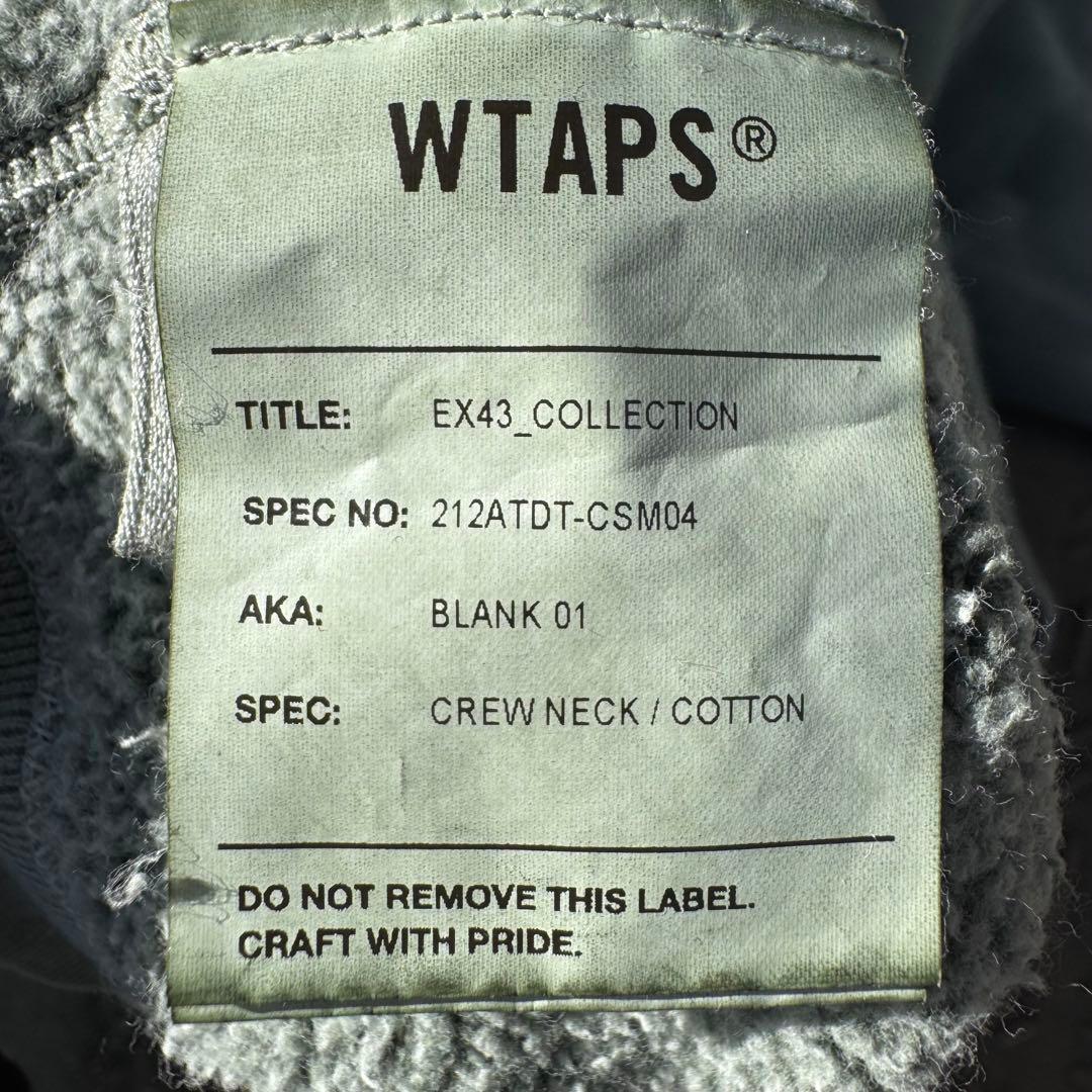 soara　WTAPS BLANK 01 CREW NECK OLIVE