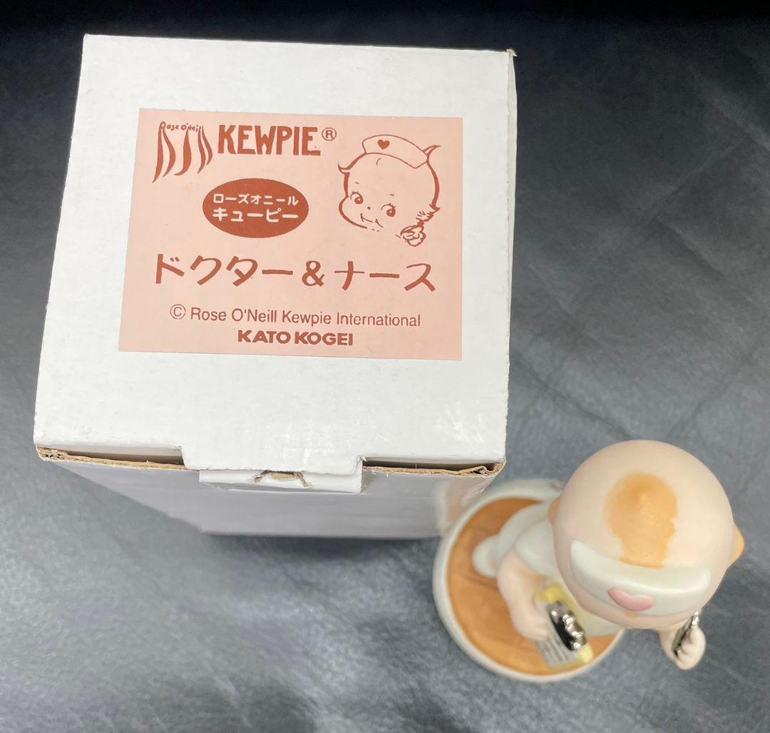 ローズオニール キューピー ナースフィギュア ホワイト 加藤工芸