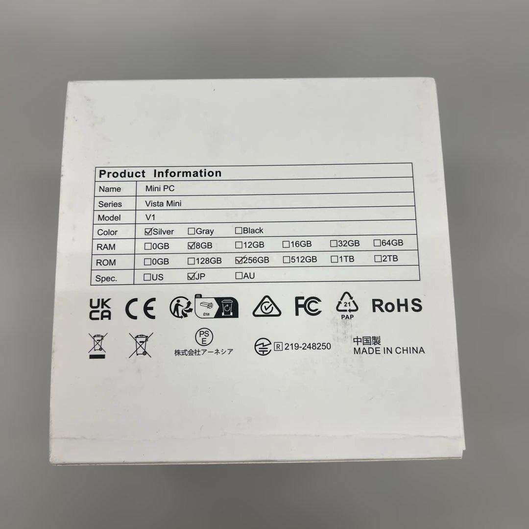 510463ミニpc n150 8gb 256gb ssd 4K2画面