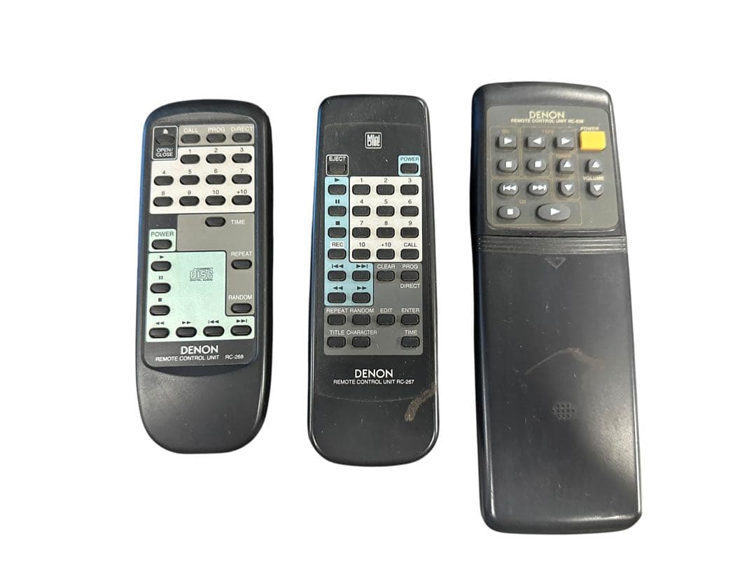 DENON システムコンポ リモコン スピーカー付