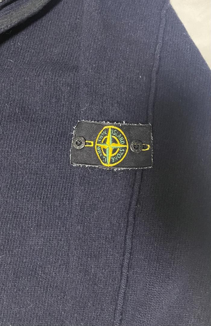 S*@様 【良品・XL・正規品】STONE  ネイビー ハーフボタン