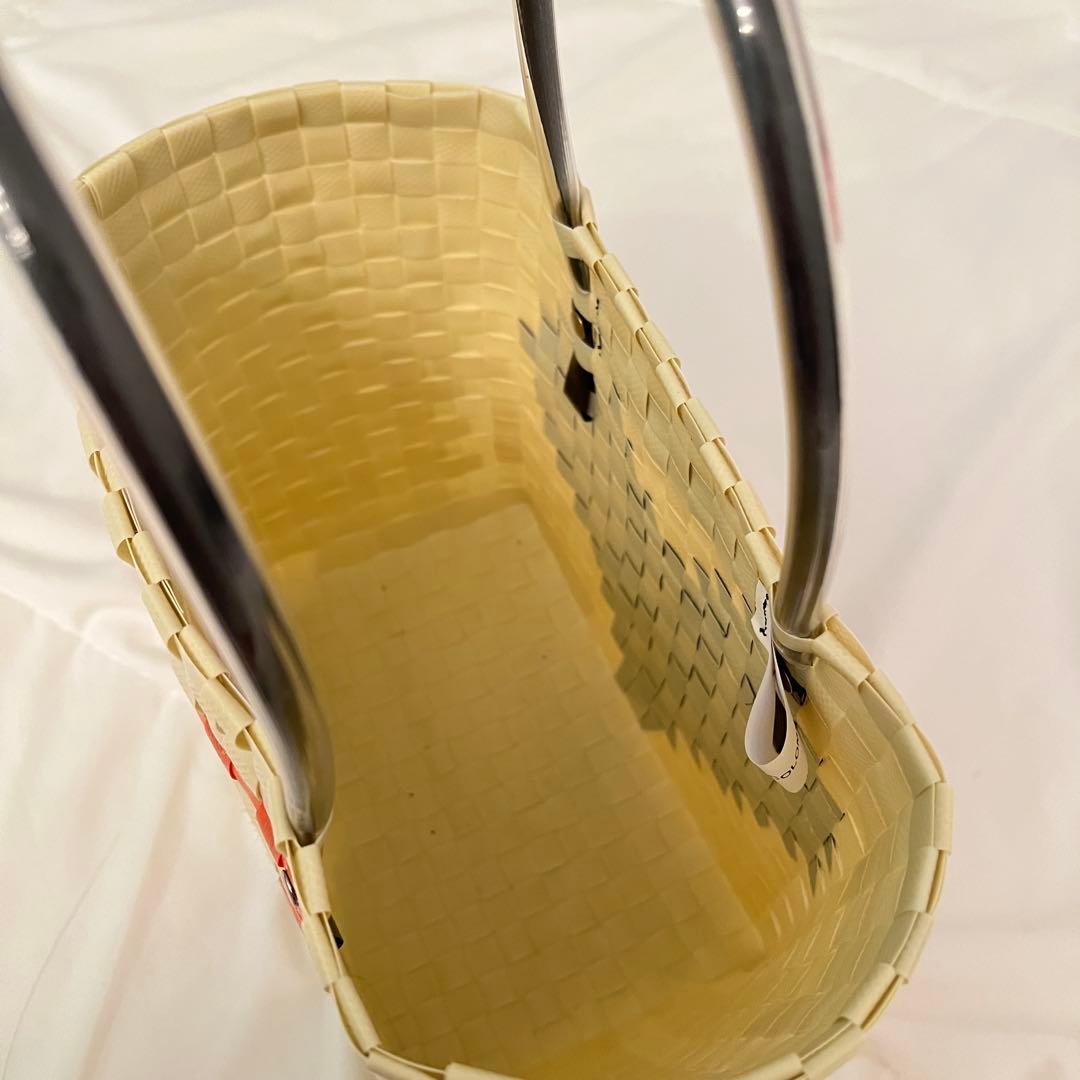 国内正規品　MARNI アイボリー ハート LOVE かごバッグ