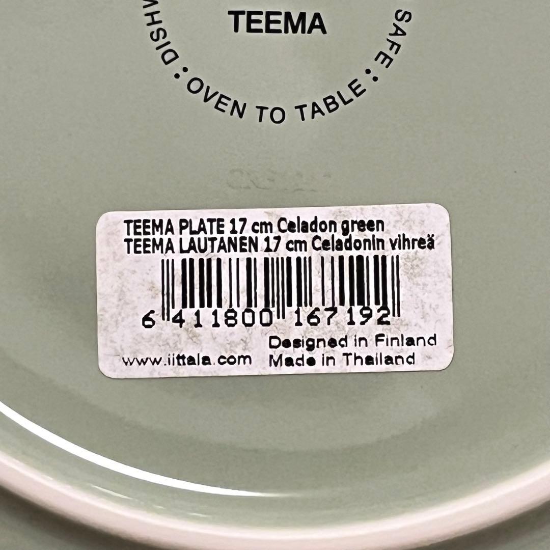希少！イッタラ☆ティーマ セラドングリーン プレート 17 21セット
