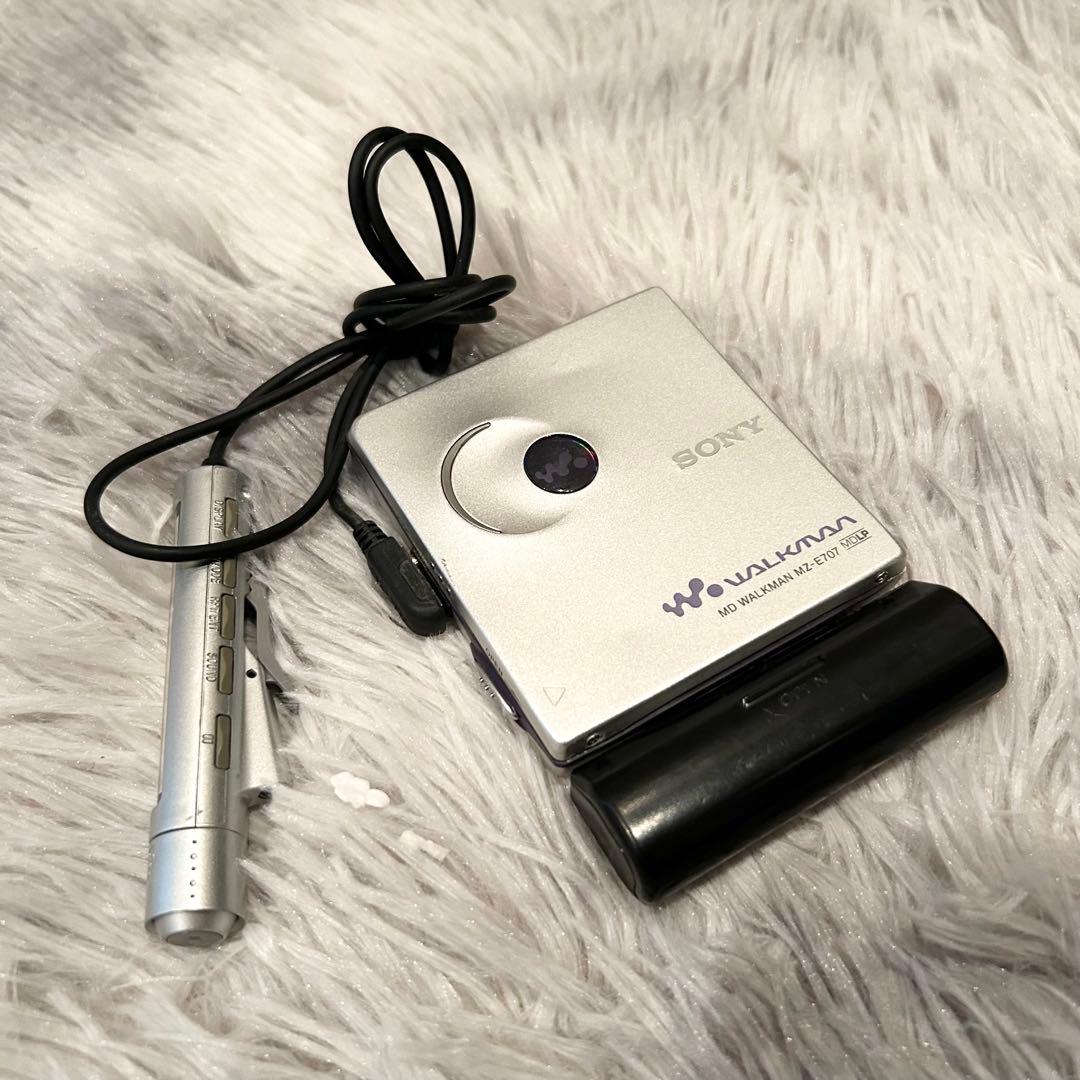 【完動品】 SONY MZ-E707 ＋ iPod nano 8GB