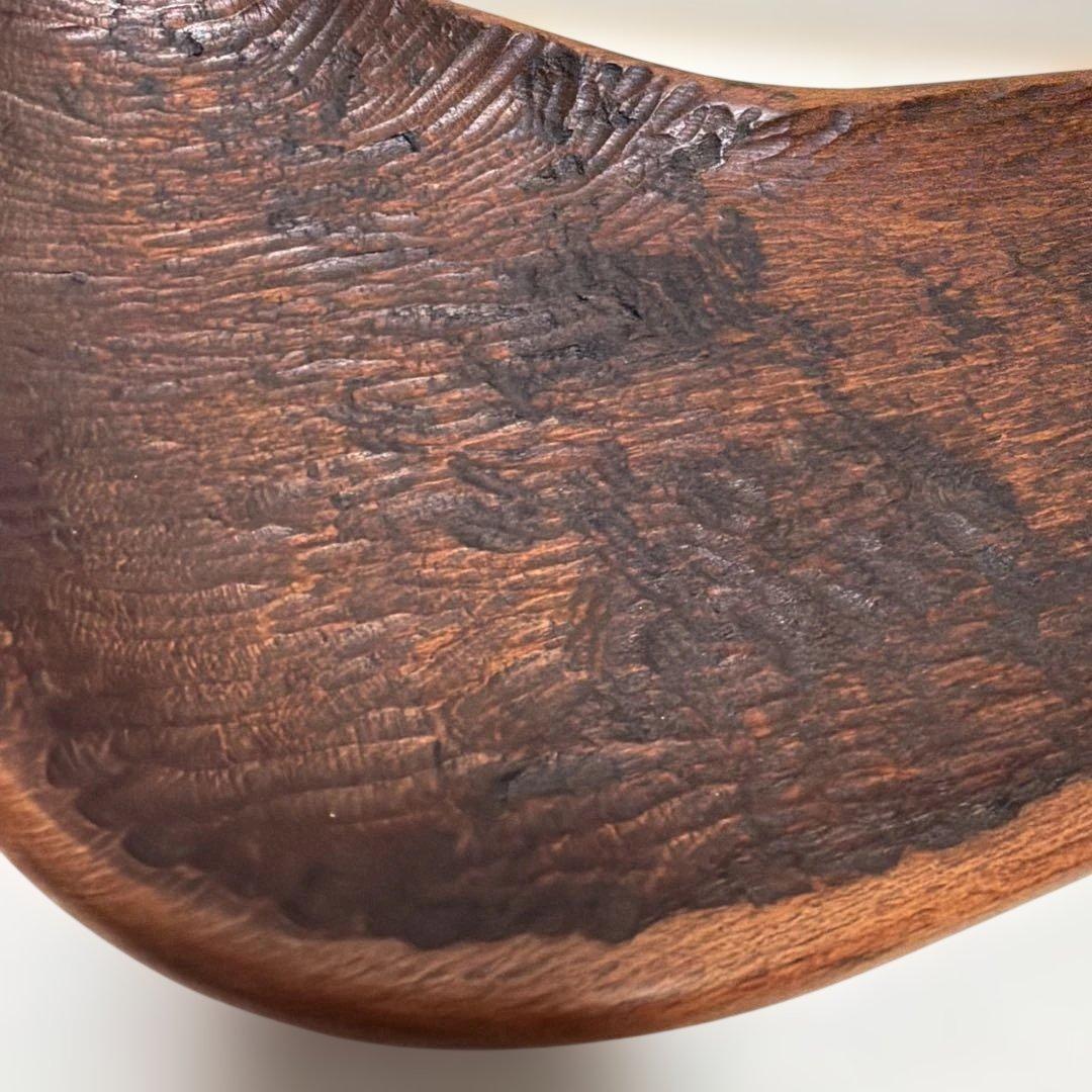 専用ページです。しょうぶ学園　木彫りトレイ