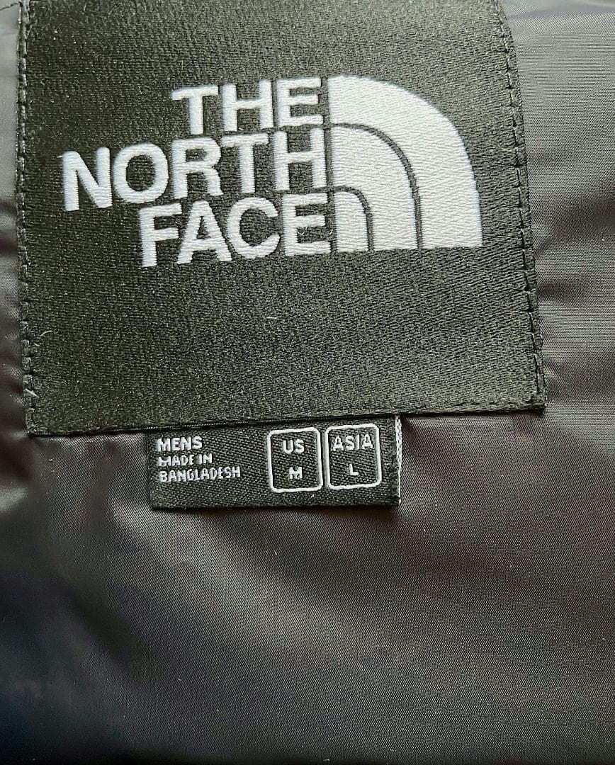 【希少 L】ノースフェイス ヌプシ 700fill ブラック ダウンジャケット