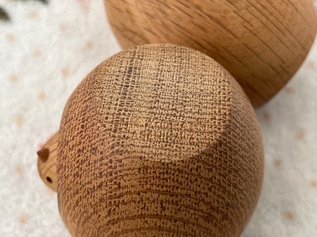 限定値下げ‼️ 廃絶　旭川木地玩具　卵人形　太田久幸　HISA CRAFT